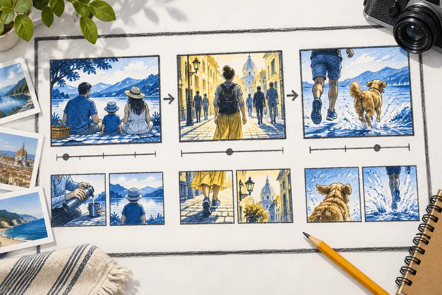 Illustration associated with planning an online video project