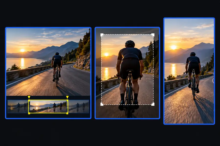 Illustrative example image representing a more deliberate presentation goal