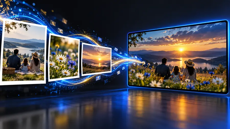 Online Video Editor example image representing a possible visual direction